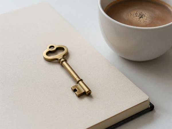 The negotiated key-holder editorial illustration